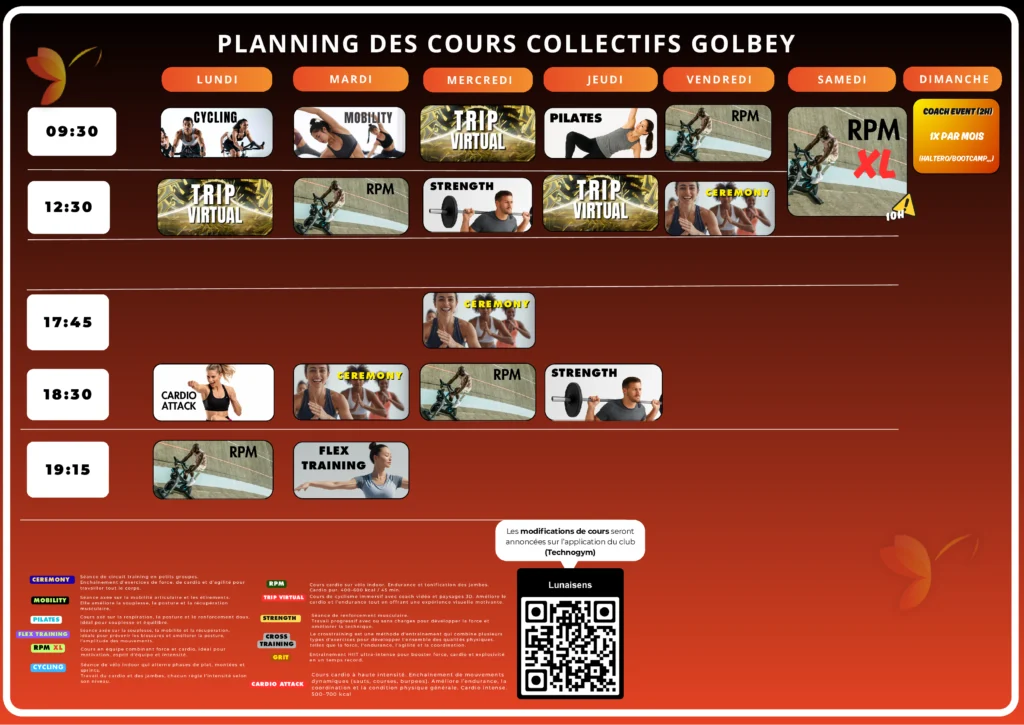 Planning fevrier 2026 - salle Golbey